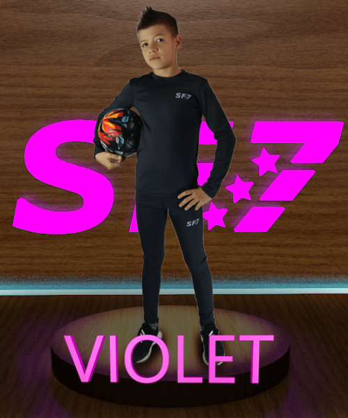 Термобелье компрессионное SidFit на флисе violet